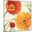 Poppies Melody II-Lisa Audit-Mounted Art Print