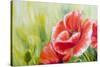 Poppies, Oil Painting on Canvas-Valenty-Stretched Canvas