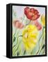 Poppies, Oil Painting on Canvas-Valenty-Framed Stretched Canvas