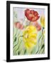 Poppies, Oil Painting on Canvas-Valenty-Framed Art Print