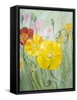 Poppies, Oil Painting on Canvas-Valenty-Framed Stretched Canvas