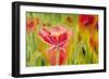 Poppies, Oil Painting on Canvas-Valenty-Framed Art Print