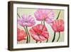 Poppies, Oil Painting on Canvas-Valenty-Framed Art Print