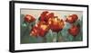 Poppies On Slate-Peter Colbert-Framed Giclee Print