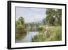 Poppies on the Riverbank-Ernest Walbourn-Framed Giclee Print