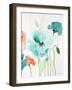 Poppies on Wood I-Lanie Loreth-Framed Art Print