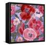 Poppies pattern- light-Carissa Luminess-Framed Stretched Canvas