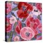 Poppies pattern- light-Carissa Luminess-Stretched Canvas