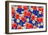 Poppies (Pattern)-Maria Rytova-Framed Giclee Print