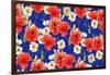 Poppies (Pattern)-Maria Rytova-Framed Giclee Print