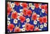 Poppies (Pattern)-Maria Rytova-Framed Giclee Print