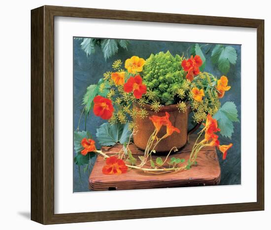 Poppies Still Life-null-Framed Art Print