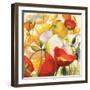 Poppies Up Close-Shirley Novak-Framed Art Print