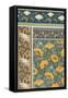 Poppies Wallpaper, Chromo-Lithograph, London, England, 1897-Eugene Grasset-Framed Stretched Canvas