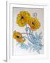 POPPIES watercolour-Linda Arthurs-Framed Giclee Print