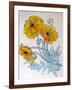 POPPIES watercolour-Linda Arthurs-Framed Giclee Print