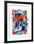 Poppies-Trang Lee-Framed Art Print