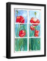 Poppies-P^ Sonja-Framed Art Print