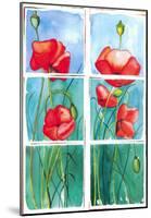 Poppies-P^ Sonja-Mounted Art Print