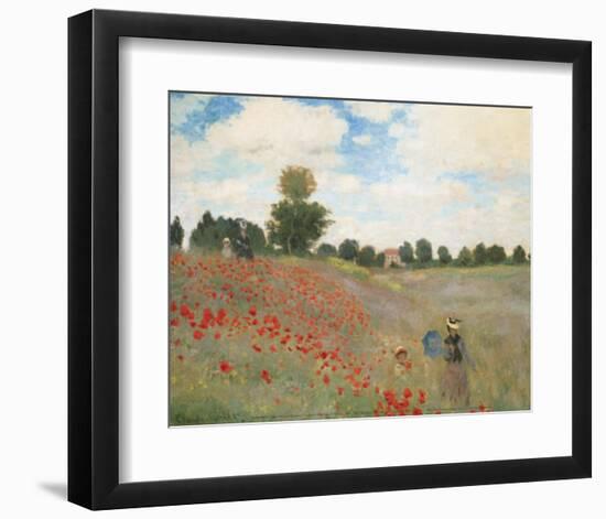 Poppies-Claude Monet-Framed Art Print