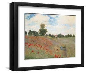 Poppies-Claude Monet-Framed Art Print