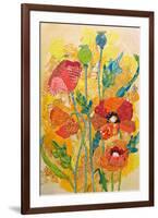 Poppies-null-Framed Art Print