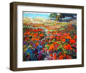 Poppies-Robert Moore-Framed Art Print