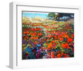 Poppies-Robert Moore-Framed Art Print