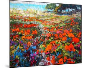 Poppies-Robert Moore-Mounted Art Print