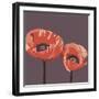 Poppies-Emily Burrowes-Framed Giclee Print