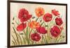 Poppies-Kimberly Poloson-Framed Art Print