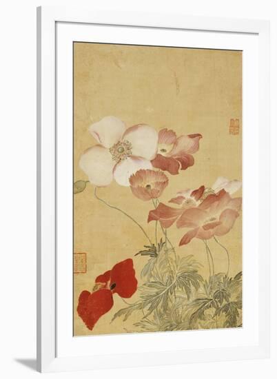 Poppies-Yun Shouping-Framed Premium Giclee Print