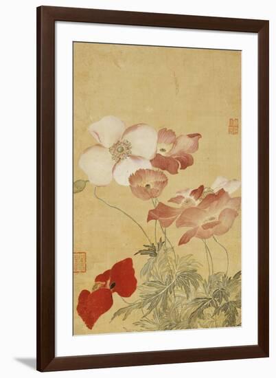 Poppies-Yun Shouping-Framed Premium Giclee Print