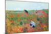 Poppies-Mary Cassatt-Mounted Art Print