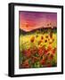 Poppies-Pol Ledent-Framed Art Print