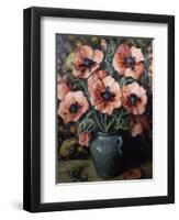 Poppies-Henry Rand-Framed Giclee Print
