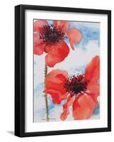 Poppies-Joan Thewsey-Framed Giclee Print