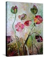 Poppies-jocasta shakespeare-Stretched Canvas