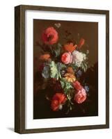 Poppies-Elias Van Den Broeck-Framed Giclee Print