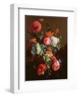 Poppies-Elias Van Den Broeck-Framed Giclee Print