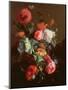 Poppies-Elias Van Den Broeck-Mounted Giclee Print