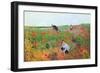 Poppies-Mary Cassatt-Framed Premium Giclee Print