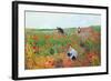 Poppies-Mary Cassatt-Framed Art Print