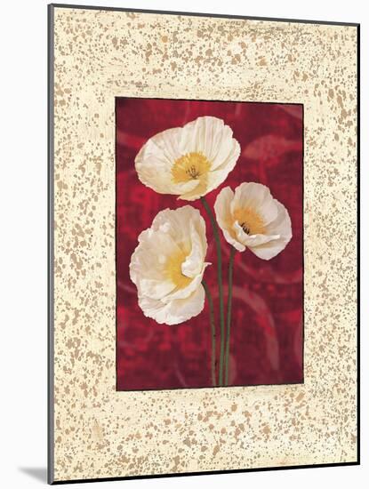 Poppies-John Seba-Mounted Art Print