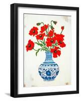 Poppies-Julia-Framed Giclee Print