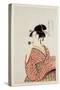 Poppin O Fuku Onna-Utamaro-Stretched Canvas