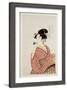 Poppin O Fuku Onna-Utamaro-Framed Giclee Print