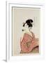 Poppin O Fuku Onna-Utamaro-Framed Giclee Print