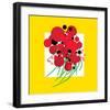 Poppin' Poppies-null-Framed Art Print