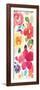 Popping Florals II-Danhui Nai-Framed Premium Giclee Print